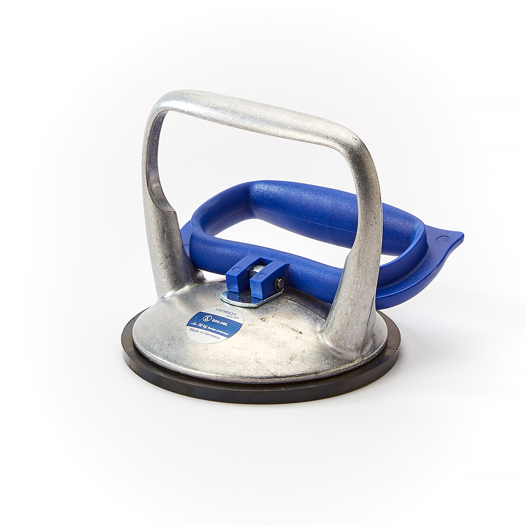 Veribor Single-Cup Aluminium Suction Lifting Tool - BO 600.02BL 25 kg capacity
