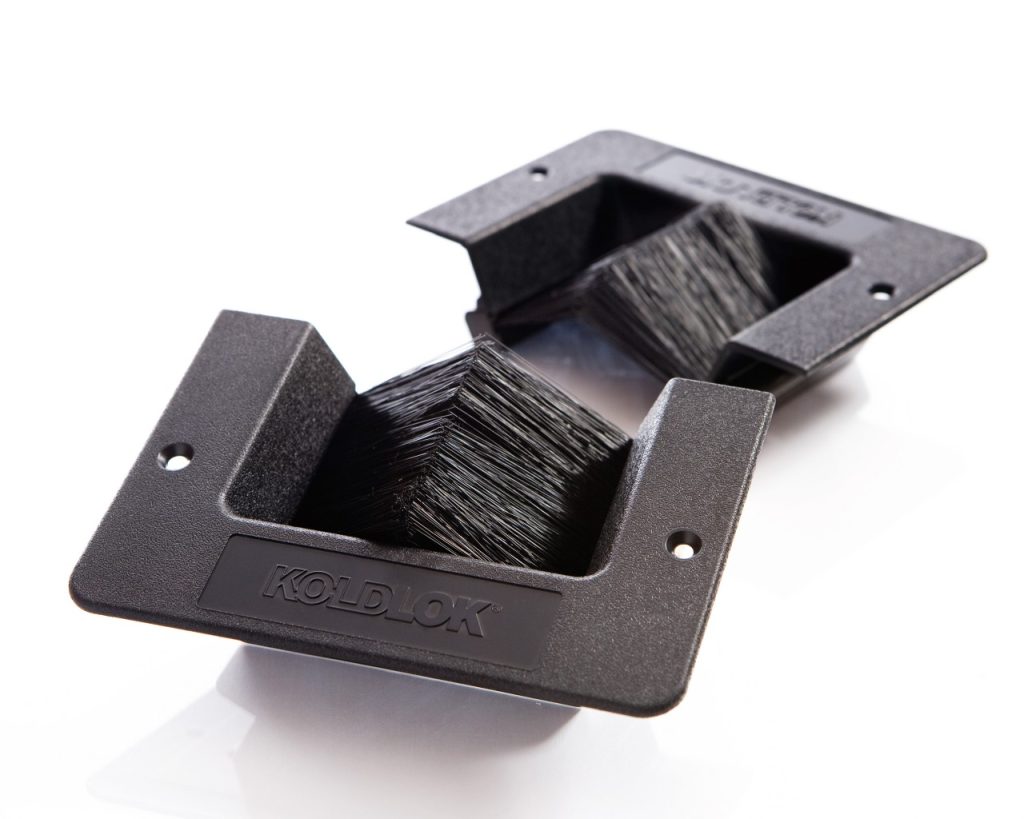 KoldLok Mini Brush Seal Cable Entry / Grommet 46-1000-10077 – Standard – Non Static Dissipative