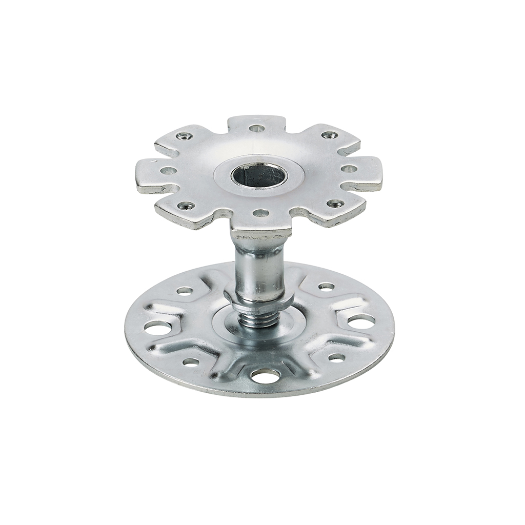 M16-080 - BSEN / 12825 Steel Adjustable Pedestal Support  - 60 mm - 100 mm