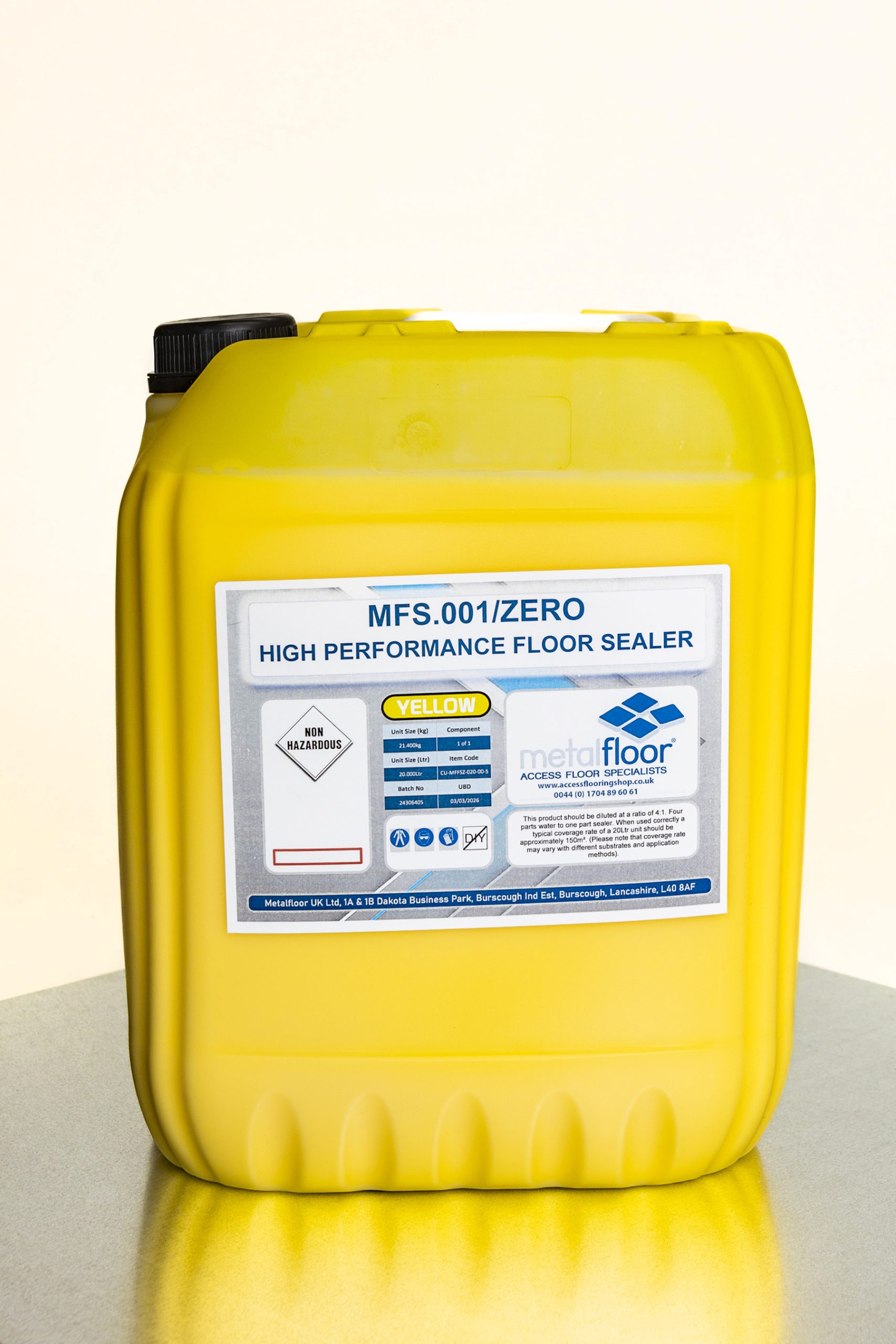 Floor Sealer - PVA Water Based - 20ltr YELLOW