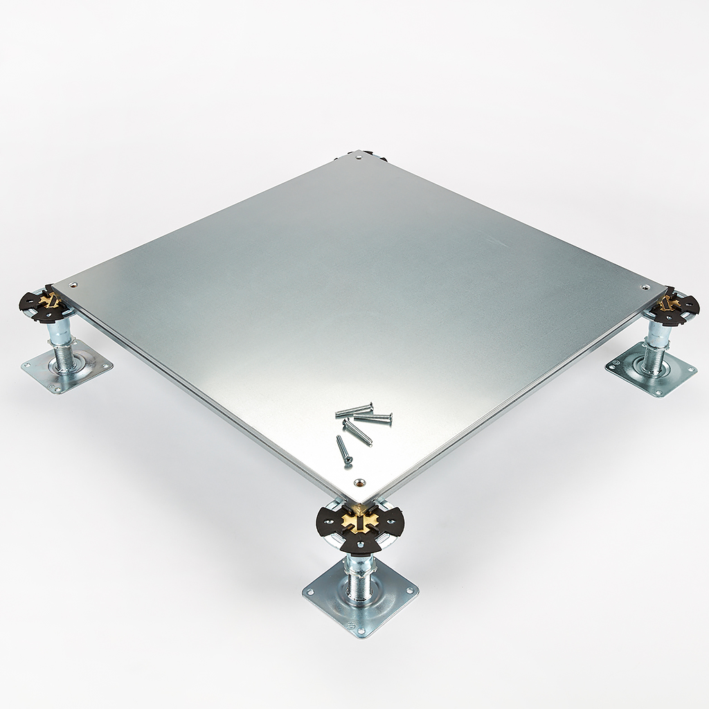Metalfloor Screw-Down Steel Encapsulated Access Floor Panel - 600 x 600 x 31 mm - PSA Medium Grade - MFP.004/SD