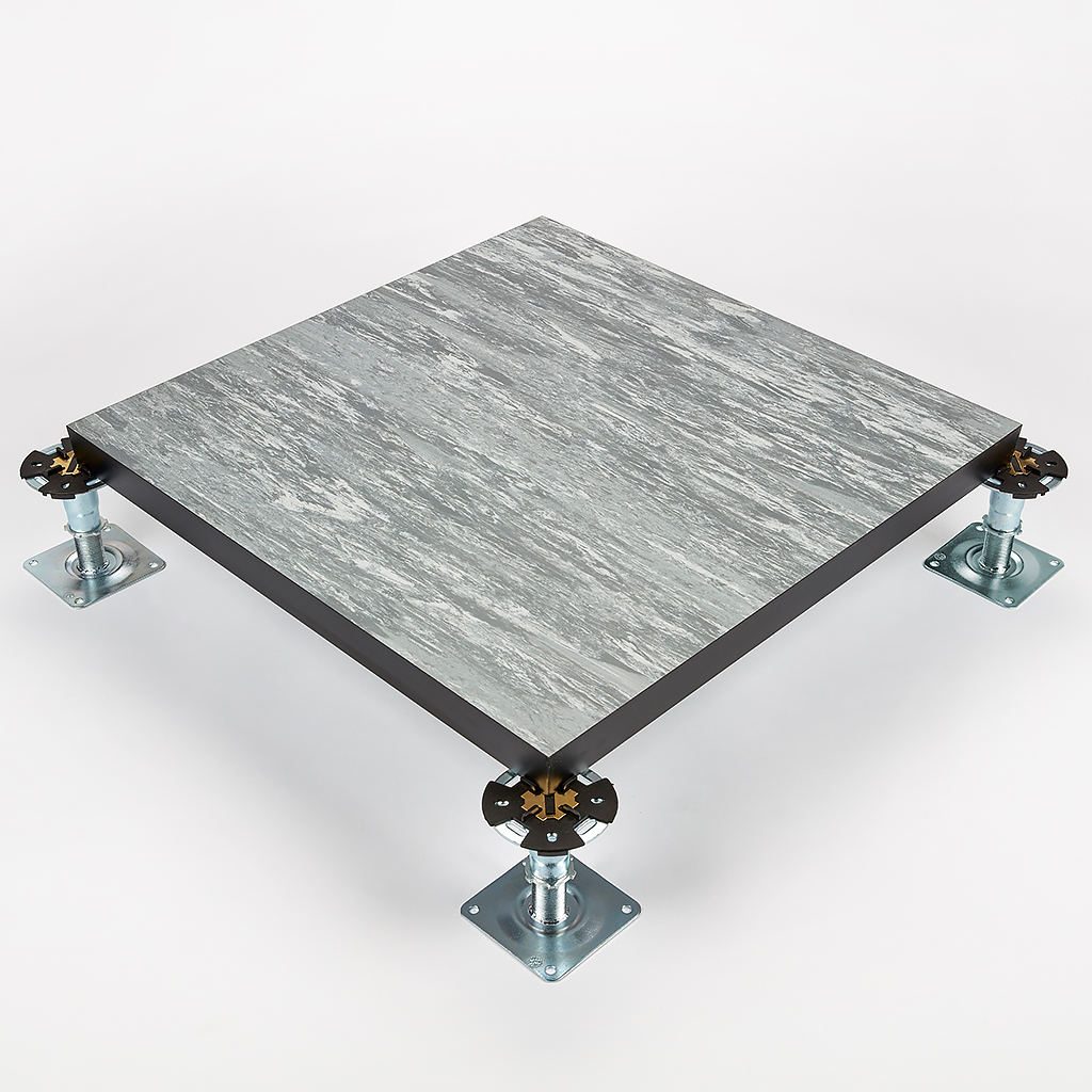 Metalfloor FDEB - PSA Heavy Grade 600 X 600 X 42 mm Access Floor Panel - c/w Factory Bonded Gerflor SD Vinyl MFP.009