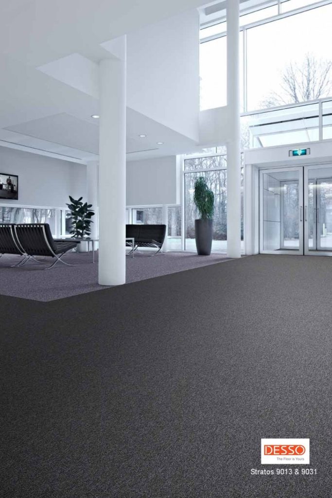 Desso Stratos – A138-9975 – Solution Dyed Tufted Loop Pile – Heavy Contract / Commercial Use – 20 Tiles per box / 5m2