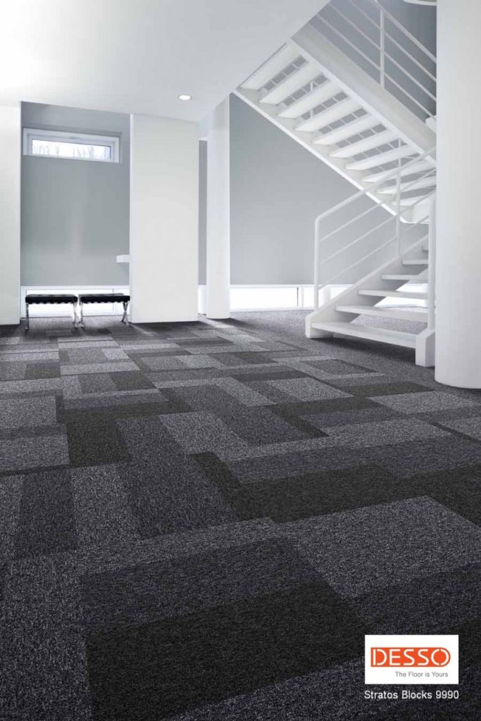 Desso Stratos – A138-9975 – Solution Dyed Tufted Loop Pile – Heavy Contract / Commercial Use – 20 Tiles per box / 5m2