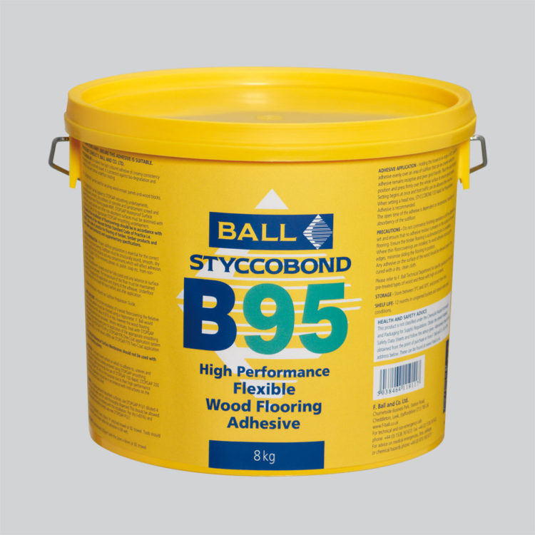 Styccobond B95 High Performance, Flexible Wood Flooring Adhesive 15KG