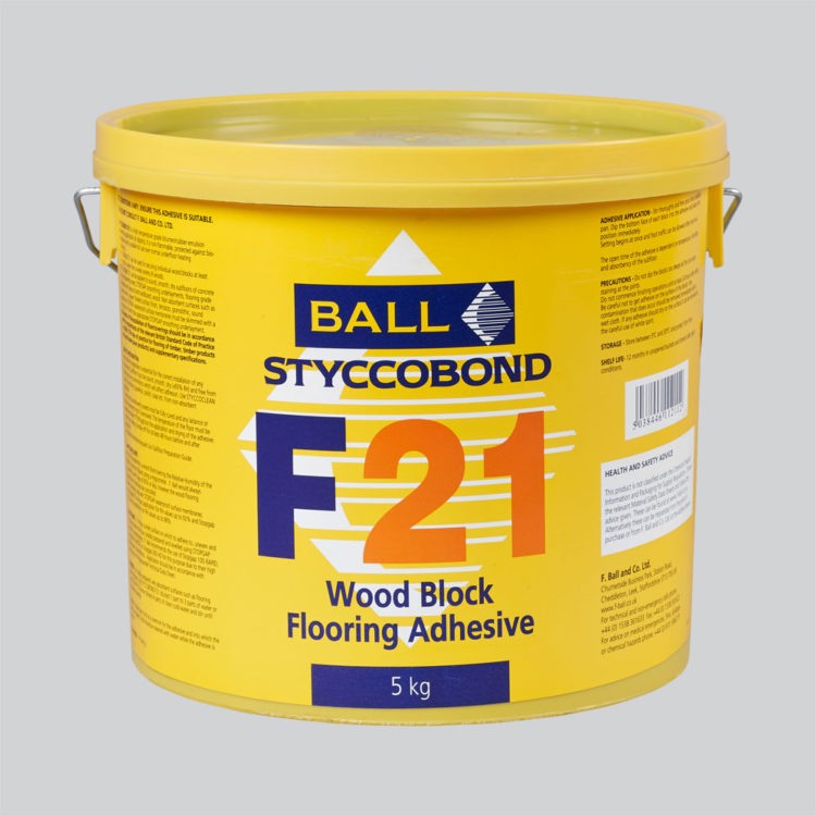 Styccobond F21 Wood Block Flooring Adhesive 15kg 15m2 - DISCONTINUED