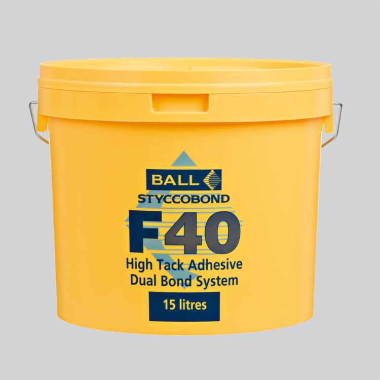 Styccobond F40 High Tack Adhesive - Dual Bond System 15 LITRE