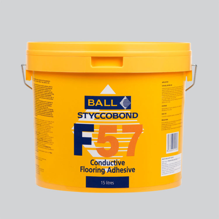 Styccobond F57 Conductive Acrylic Flooring Adhesive 15 LITRE