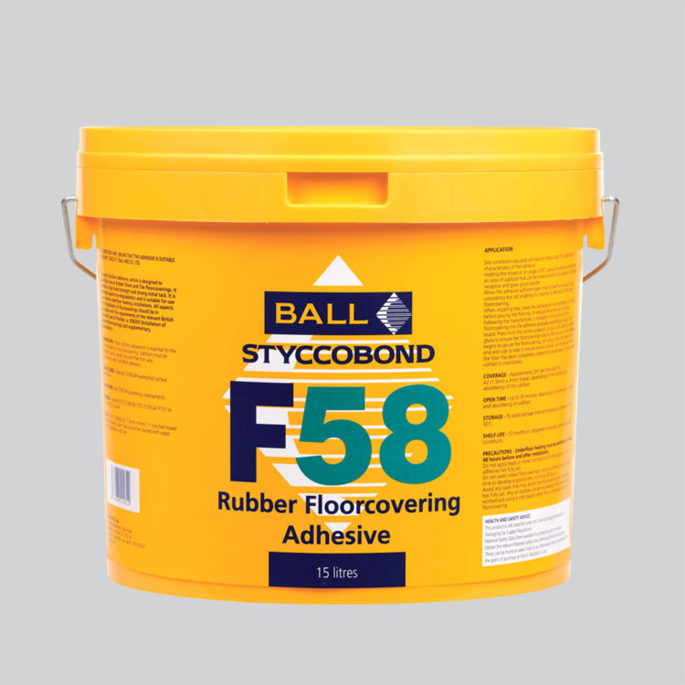 Styccobond F58 Rubber Flooring Adhesive 15 LITRE - DISCONTIUNED