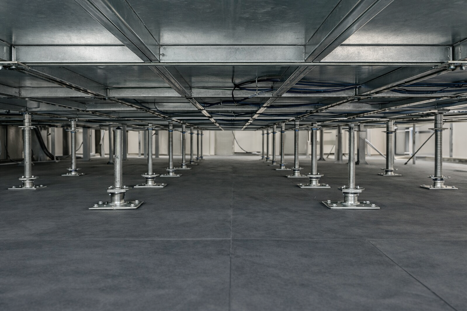 Under the floor view