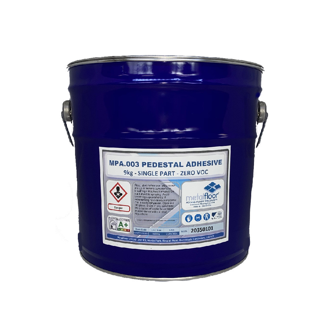 Pedestal Adhesive - VOC Free - Single Part 9kg  - MPA.003