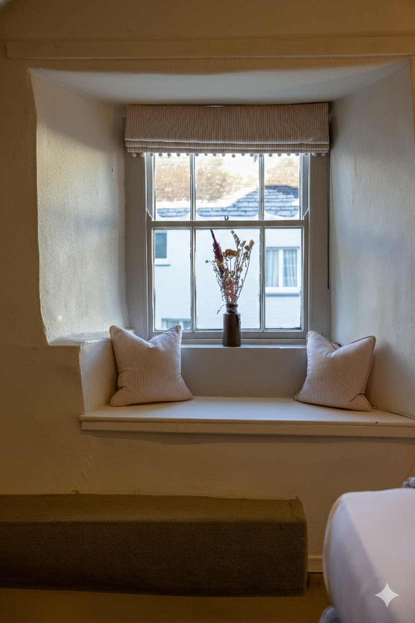 Room detail with morning light