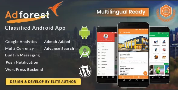 AdForest – Classified Native Android App