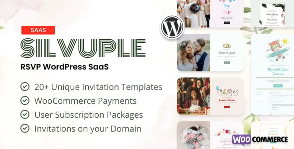 Silvuple – Online Invitation Maker SaaS